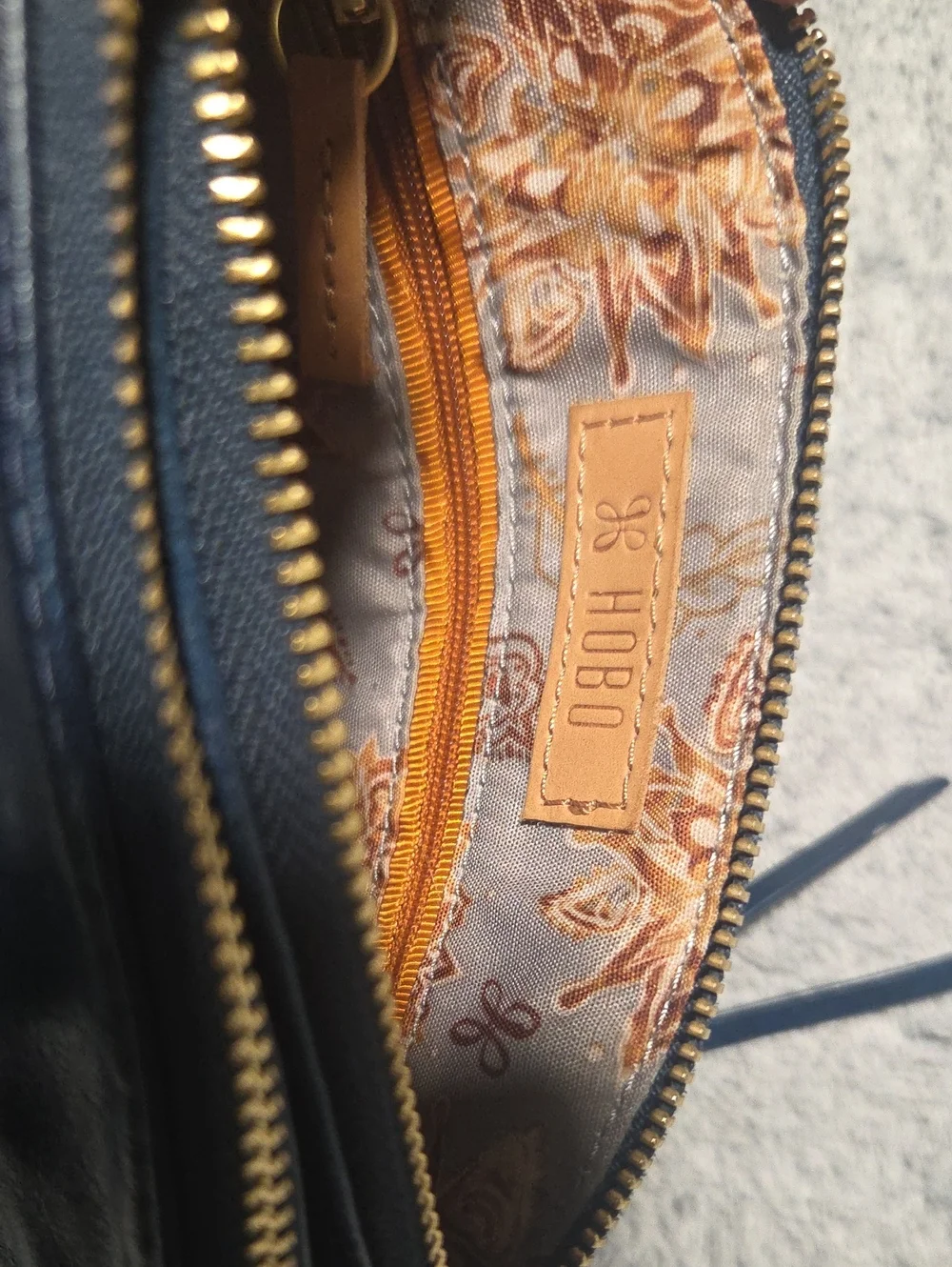 Hobo Evella Ink Blue Crossbody Bag